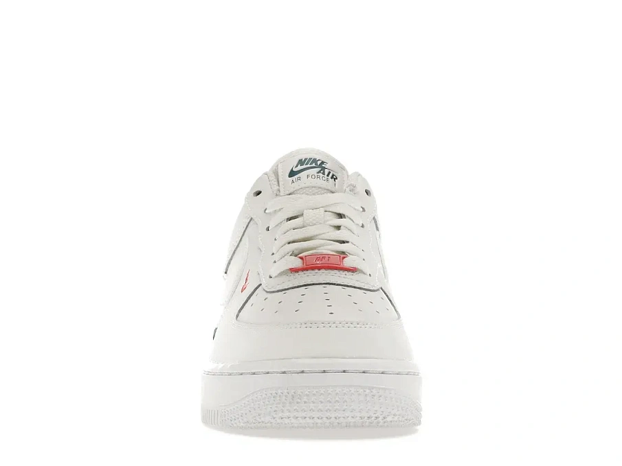 Фото № 2 с приближением к товару «‎Nike Air Force 1 Low '07 Essential Double Mini Swoosh Miami Dolphins »
