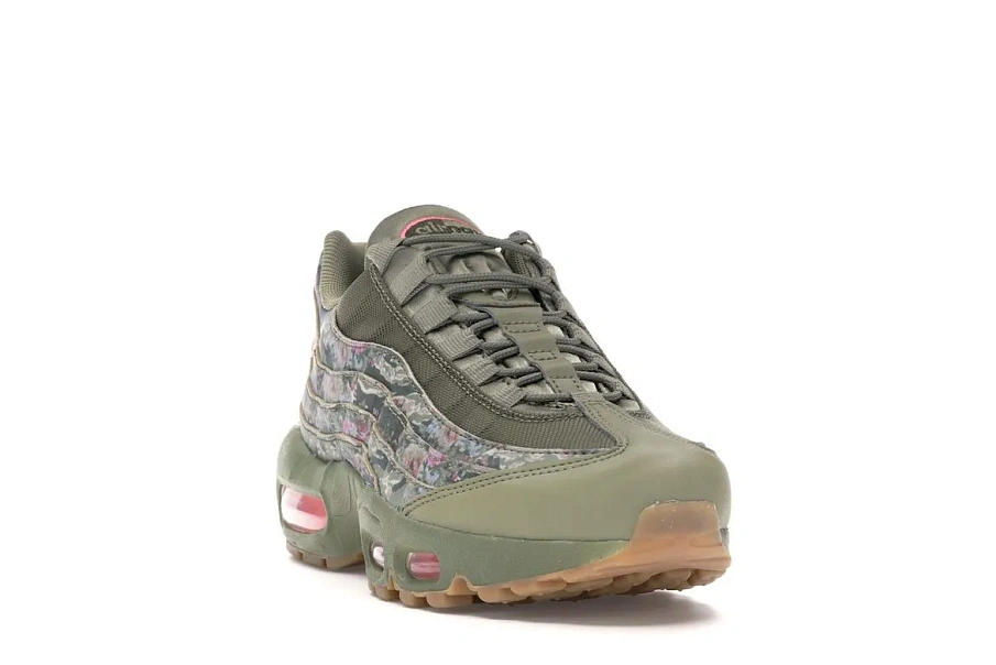 Фото № 4 с приближением к товару «‎Nike Air Max 95 Floral Neutral Olive »