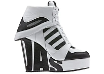 Фото № 1 с приближением к товару «‎adidas JS Streetball Platform Jeremy Scott White Black »