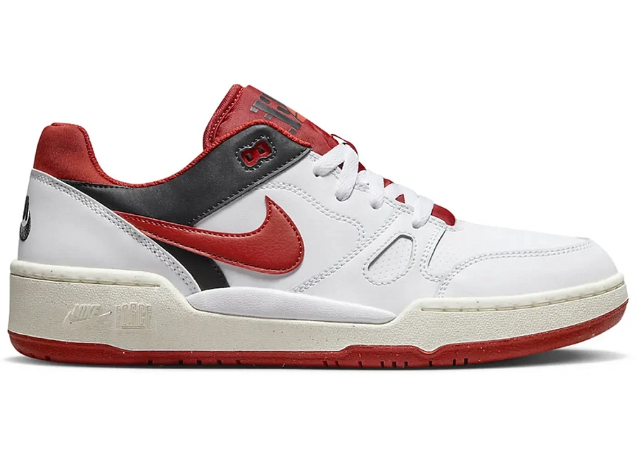 Фото № 1 с приближением к товару «‎Nike Full Force Low White Red Black»