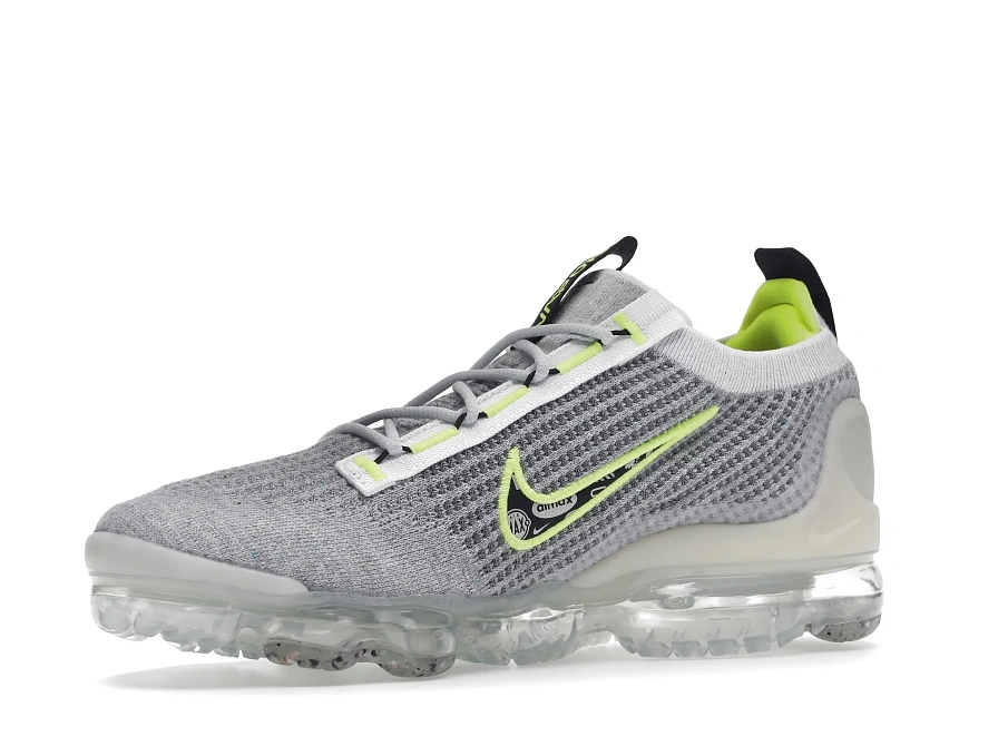 Фото № 3 с приближением к товару «‎Nike Air VaporMax 2021 FK Wolf Grey White Volt»