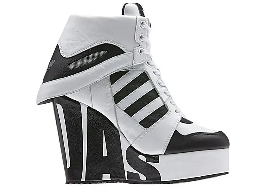 Фото № 1 с приближением к товару «‎adidas JS Streetball Platform Jeremy Scott White Black »