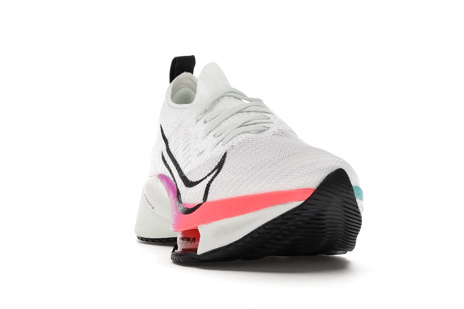 Фото № 4 с приближением к товару «‎Nike Air Zoom Tempo Next% Flyknit White Hyper Violet Flash Crimson »