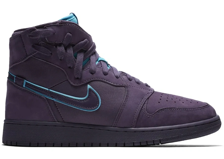 Фото № 1 с приближением к товару «‎Jordan 1 Rebel XX Purple »