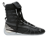 Фото № 1 с приближением к товару «‎LaQuan Smith x Puma Women's Speedcat Mid Black Silver»