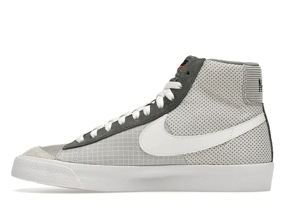 Фото № 3 с приближением к товару «‎Nike Blazer Mid 77 Patch Smoke Grey»