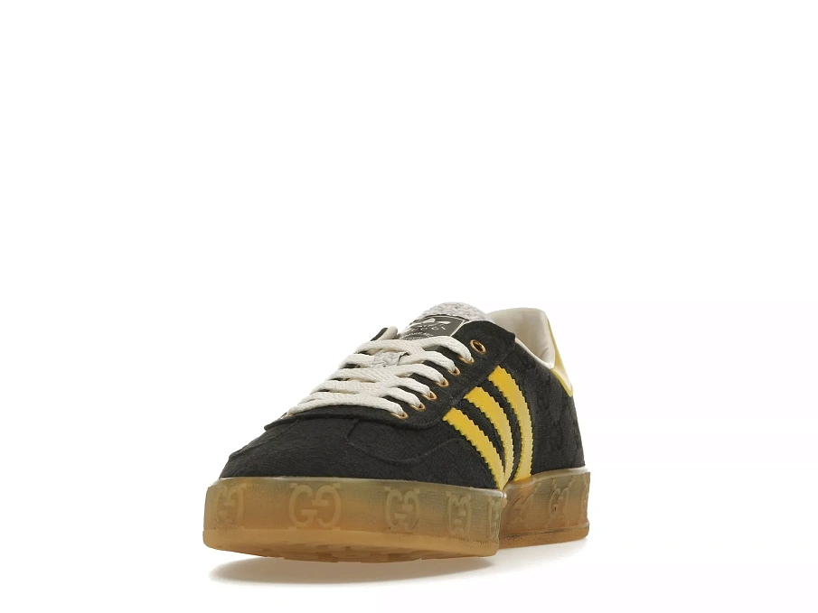 Фото № 5 с приближением к товару «‎adidas x Gucci Gazelle Black GG Monogram»