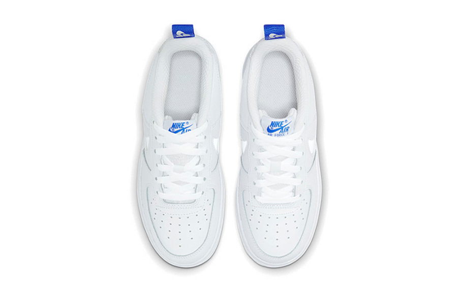 Фото № 4 с приближением к товару «‎Nike Air Force 1 '07 Lv8 (Gs) Skate Shoes WhiteBlue»