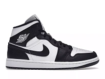 Фото № 1 с приближением к товару «‎Jordan 1 Mid Split Black White »
