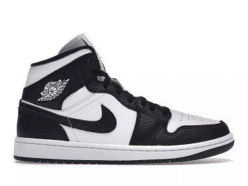Jordan 1 Mid Split Black White  - 1