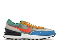 Фото № 1 с приближением к товару «‎Nike Waffle One Mustard Orange Blue Turquoise»