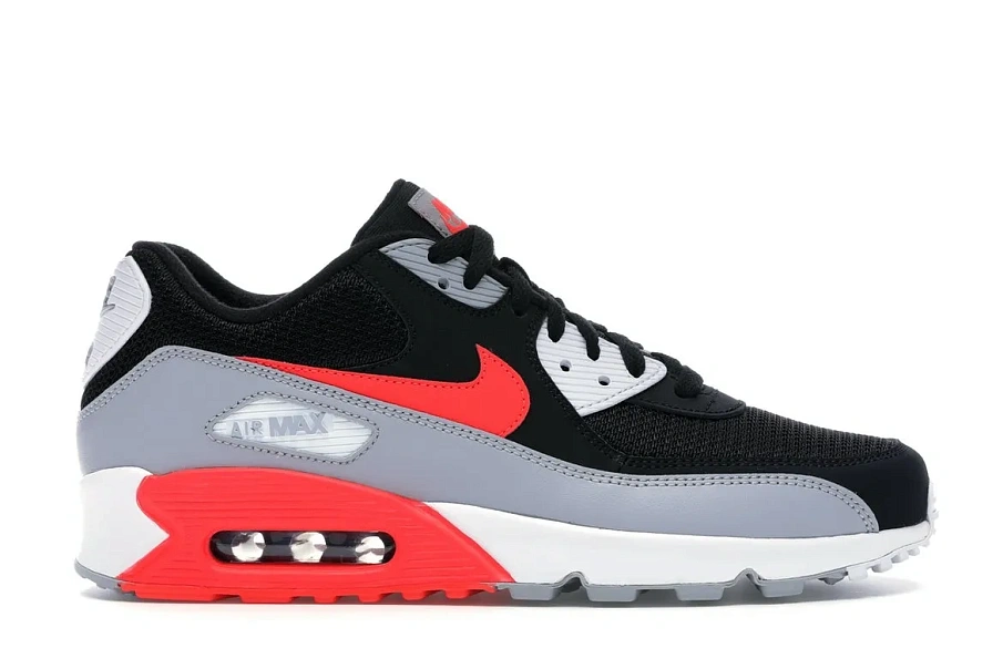 Фото № 1 с приближением к товару «‎Nike Air Max 90 Black Bright Crimson»