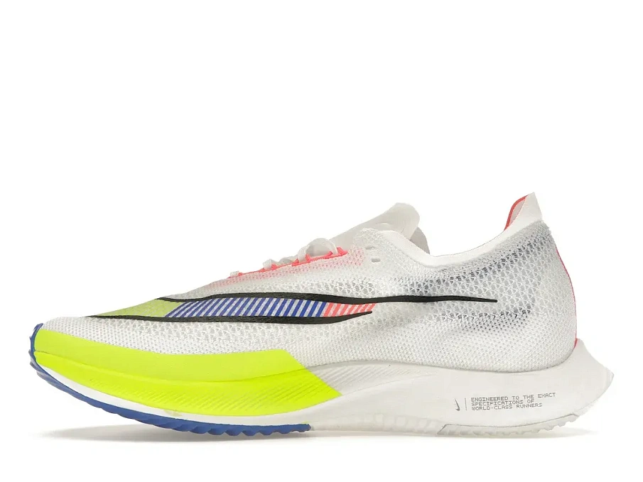 Фото № 3 с приближением к товару «‎Nike ZoomX Streakfly Premium White Volt Racer Blue»