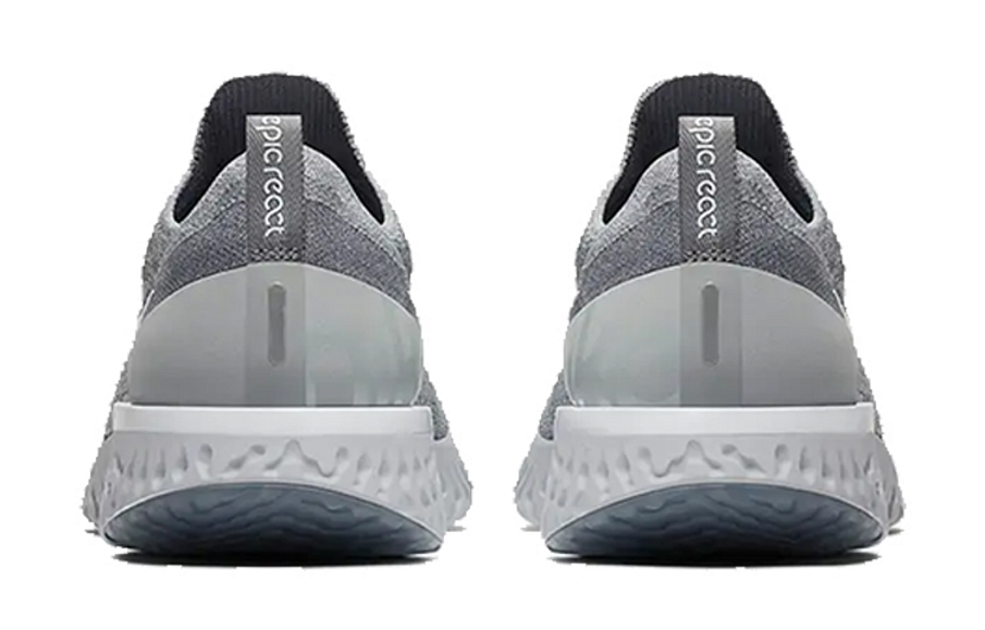 Фото № 4 с приближением к товару «‎Nike Epic React Flyknit Wolf Grey»