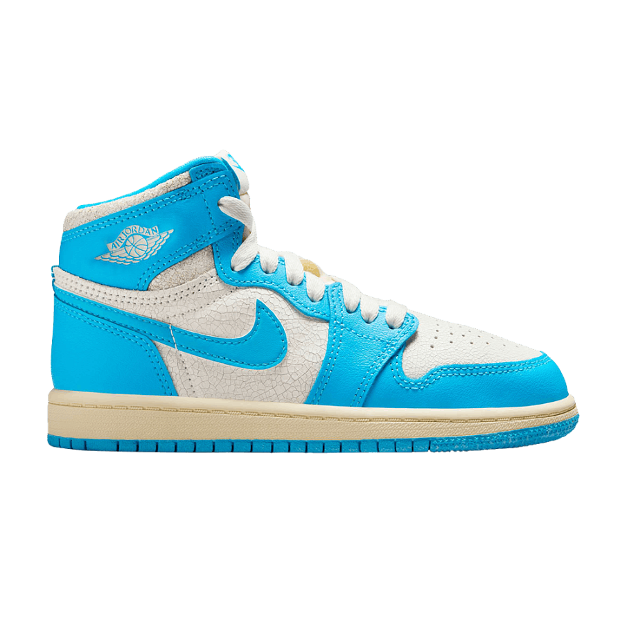 Фото № 1 с приближением к товару «‎Air Jordan 1 Retro High OG PS UNC Reimagined»