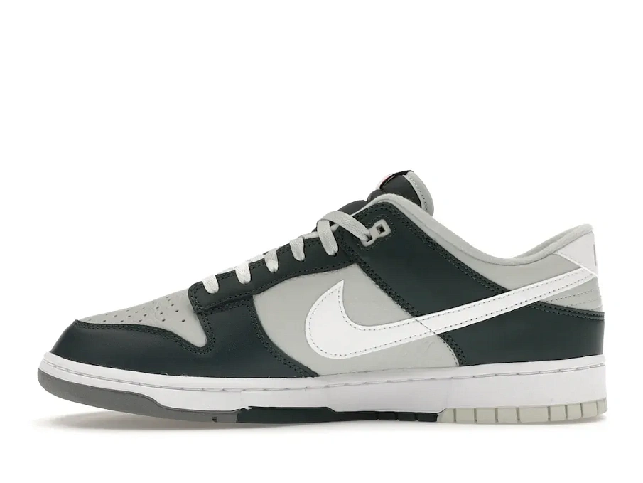 Фото № 3 с приближением к товару «‎Nike Dunk Low Retro Split Deep Jungle»