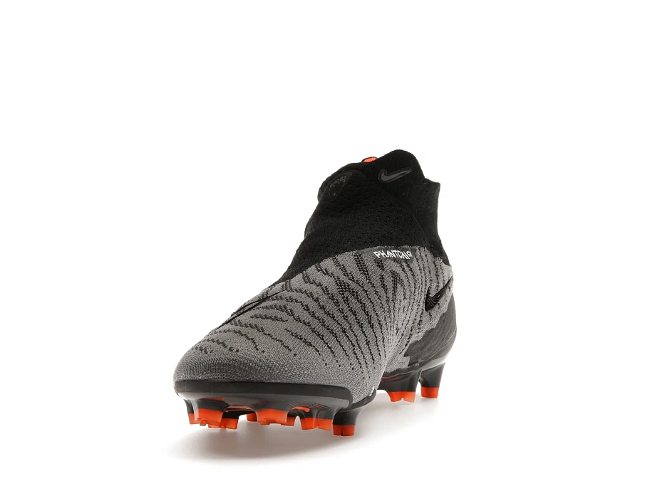 Фото № 2 с приближением к товару «‎Nike Gripknit Phantom GX Elite Dynamic Fit FG Black Dark Smoke Grey Total Orange»