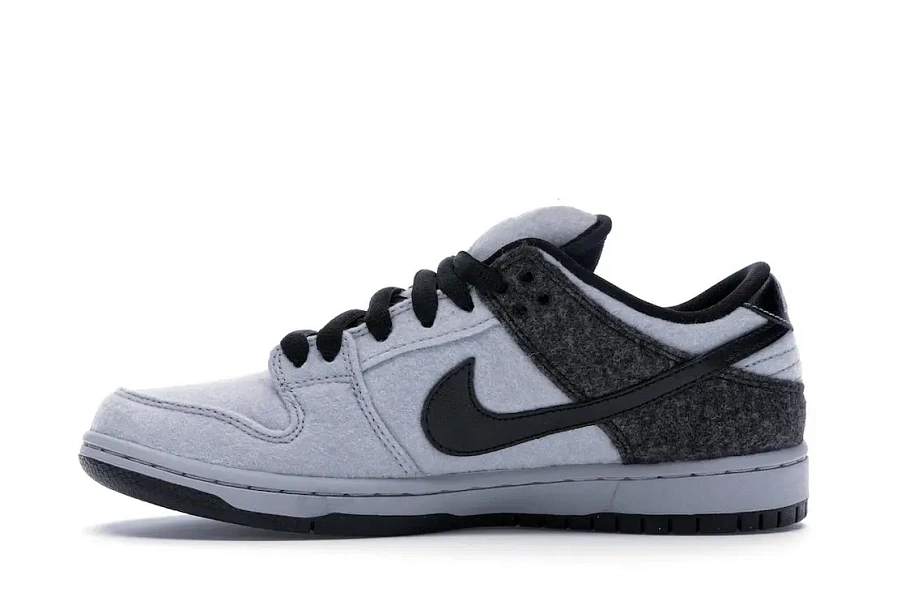 Фото № 3 с приближением к товару «‎Nike SB Dunk Low Wolf Grey Wool»