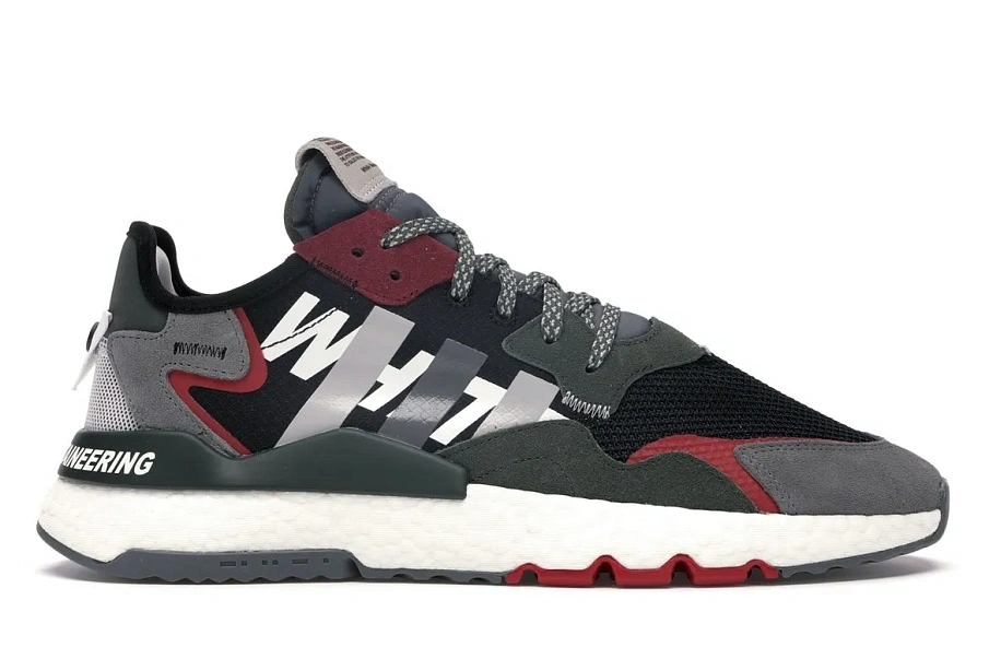 Фото № 1 с приближением к товару «‎adidas Nite Jogger White Mountaineering Black»