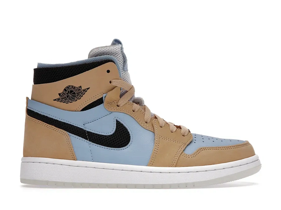 Фото № 1 с приближением к товару «‎Jordan 1 High Zoom Air CMFT Psychic Blue »