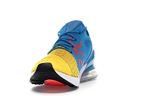 Фото № 2 с приближением к товару «‎Nike Air Max 270 Flyknit Laser Orange Blue Orbit»