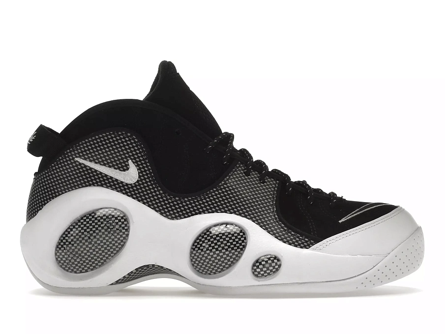 Фото № 1 с приближением к товару «‎Nike Air Zoom Flight 95 OG Black Metallic Silver (2022)»