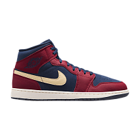 Фото № 1 с приближением к товару «‎Air Jordan 1 Mid SE Team Red Obsidian»