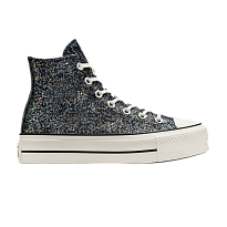 Фото № 1 с приближением к товару «‎Converse Women's Chuck Taylor All Star Lift Platform High Glitter - Into The Void»