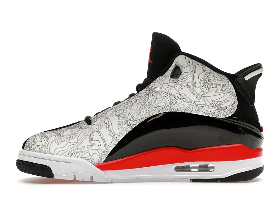 Фото № 3 с приближением к товару «‎Jordan Dub Zero Fire Red»