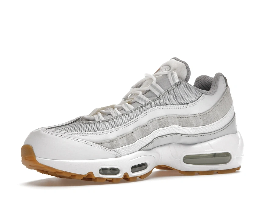Фото № 2 с приближением к товару «‎Nike Air Max 95 Pure Platinum Hot Curry»