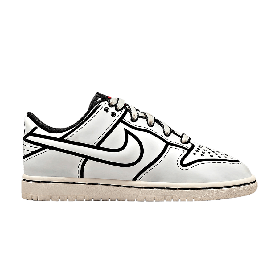 Фото № 1 с приближением к товару «‎LEGO x Nike Dunk Low PS Sail»