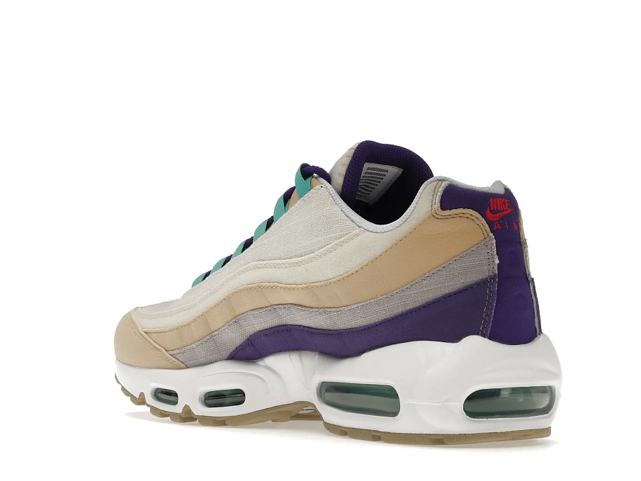 Фото № 6 с приближением к товару «‎Nike Air Max 95 Air Sprung Sail Purple Teal»
