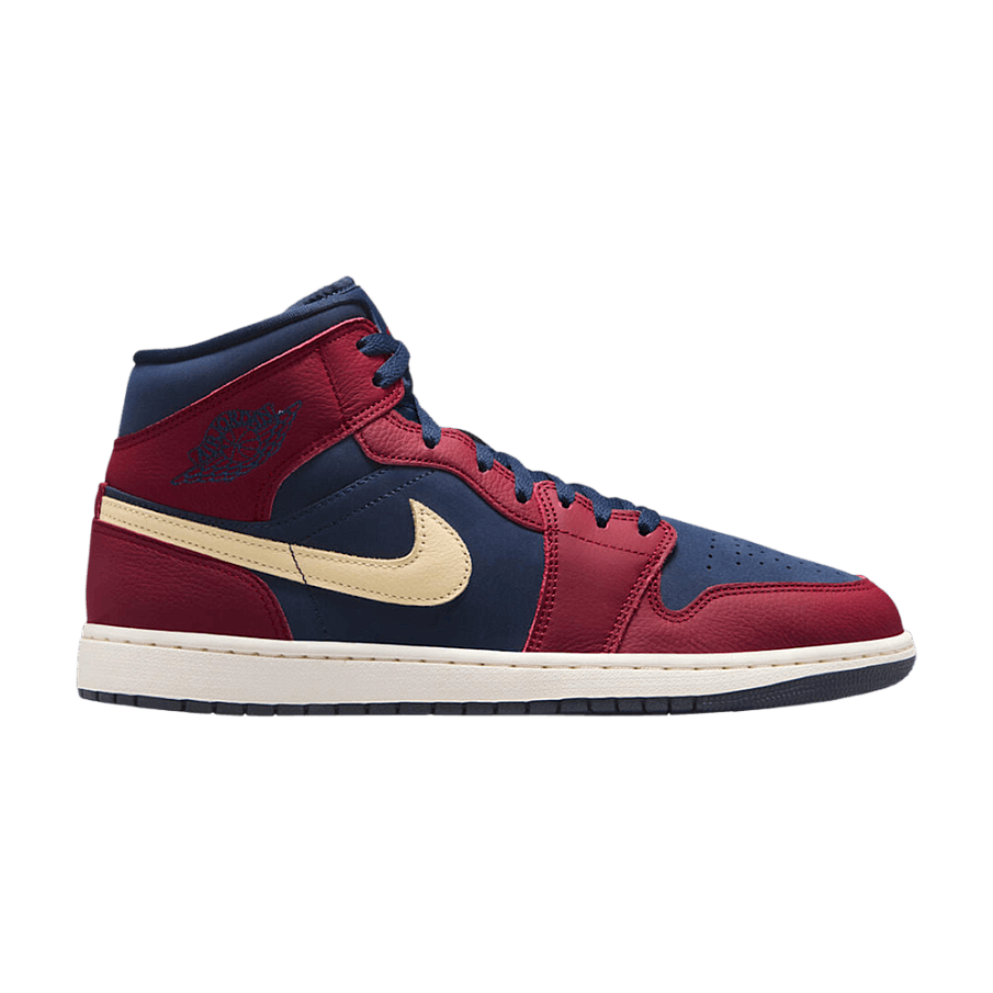 Фото № 1 с приближением к товару «‎Air Jordan 1 Mid SE Team Red Obsidian»