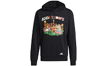 Фото № 1 с приближением к товару «‎adidas Mens China S1 Printing Hoodie Black»