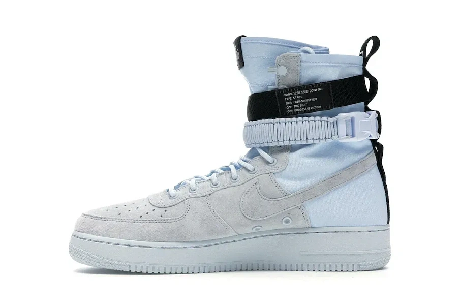 Фото № 3 с приближением к товару «‎Nike SF Air Force 1 High Blue Tint»