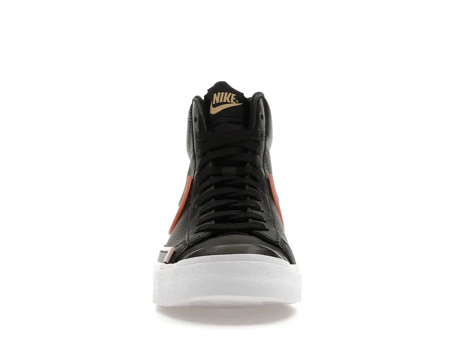Фото № 2 с приближением к товару «‎Nike Blazer Mid 77 Infinite Black »
