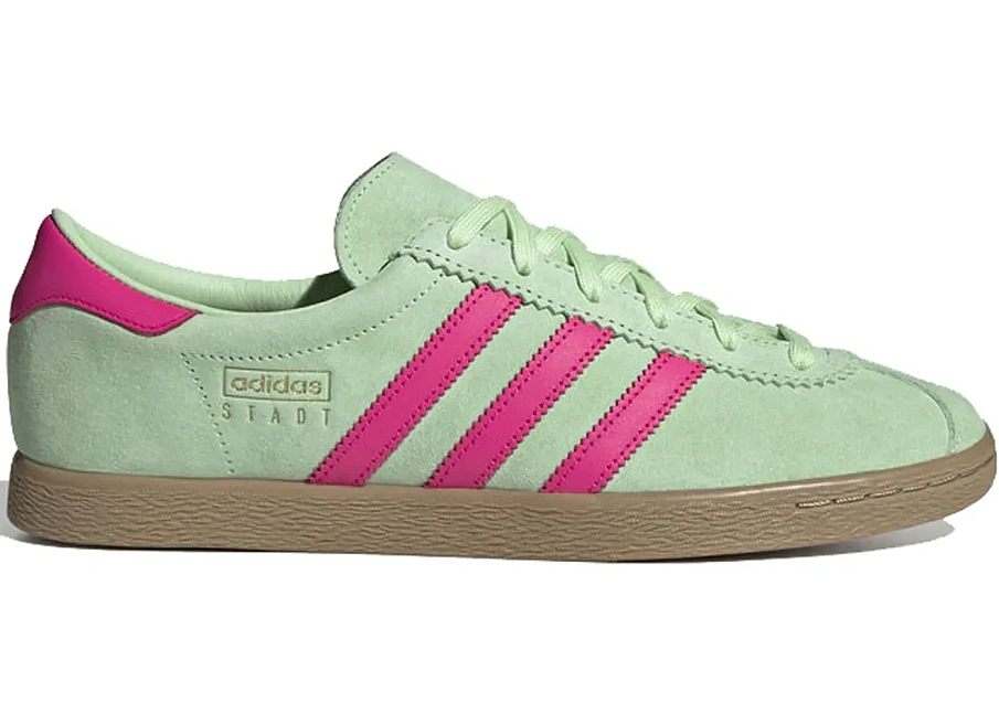 Фото № 1 с приближением к товару «‎adidas Stadt Glow Green Shock Pink»