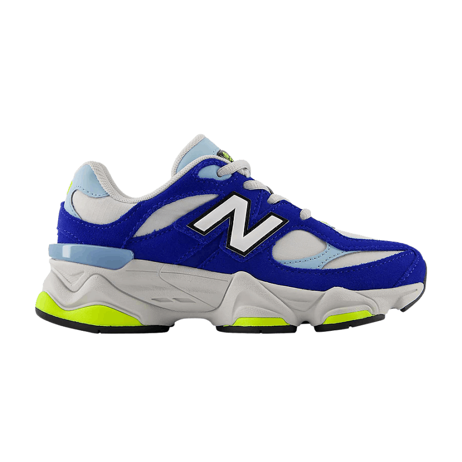 Фото № 1 с приближением к товару «‎New Balance 9060 Lace Little Kid Blue Bird»