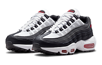 Фото № 3 с приближением к товару «‎Nike Air Max 95 Recraft Sneakers BlackWhiteRed»