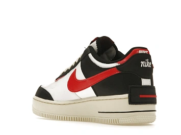 Nike Air Force 1 Low Shadow Summit White University Red Black (DR7883-102) - 6