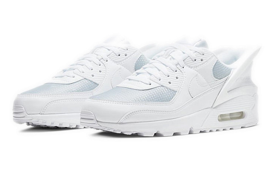 Фото № 3 с приближением к товару «‎Nike Air Max 90 FlyEase 'Triple White'»