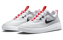 Фото № 3 с приближением к товару «‎Nike Nyjah Free 2 SB 'Neutral Grey Bright Crimson'»