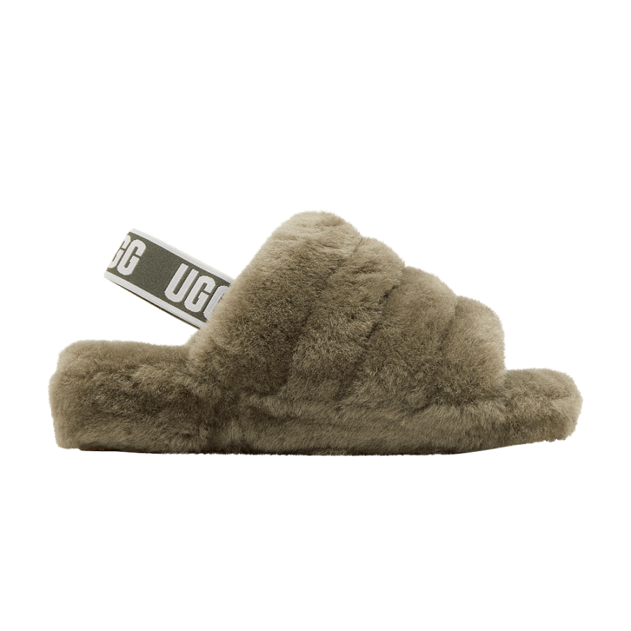 Фото № 1 с приближением к товару «‎UGG Women's Fluff Yeah Slide Burnt Olive»