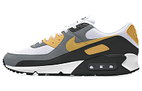 Фото № 1 с приближением к товару «‎Nike Air Max 90 Essential Sports Shoes BlackYellowGrey»
