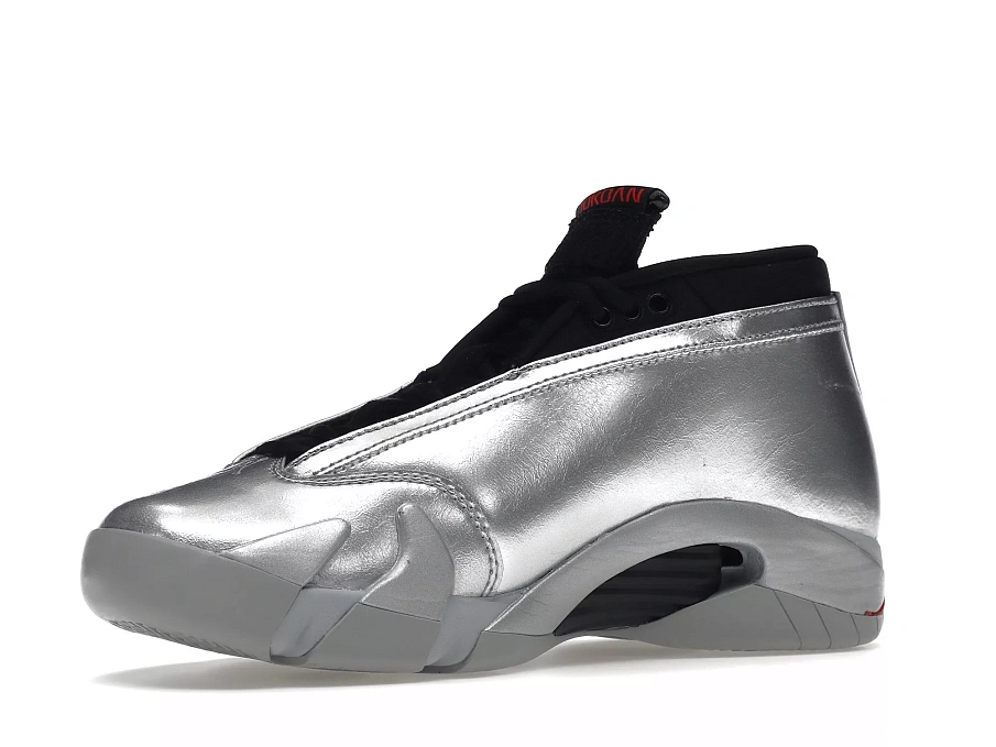Фото № 2 с приближением к товару «‎Jordan 14 Retro Metallic Silver »