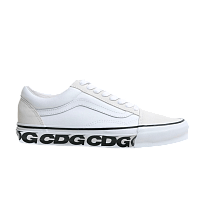 Фото № 1 с приближением к товару «‎Comme des Garçons x Vans OG Old Skool LX Sidewall - White»