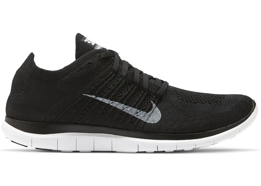 Фото № 1 с приближением к товару «‎Nike Free 4.0 Flyknit Black»
