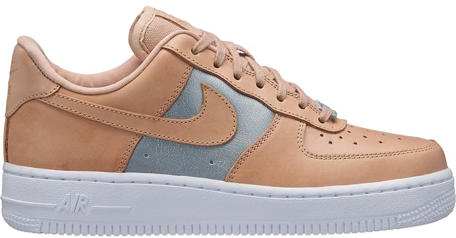Фото № 1 с приближением к товару «‎Nike Air Force 1 Low Bio Beige Metallic Silver »