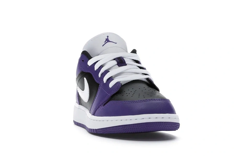 Фото № 2 с приближением к товару «‎Jordan 1 Low Court Purple Black »