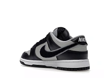 Фото № 3 с приближением к товару «‎Nike Dunk Low Chenille Swoosh Black Grey»